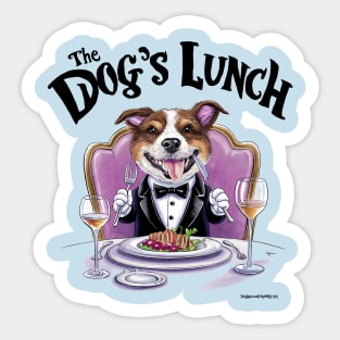 The Dog's Lunch Sticker